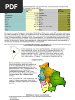 Mapa de Cochabamba y Sus Provincias | PDF