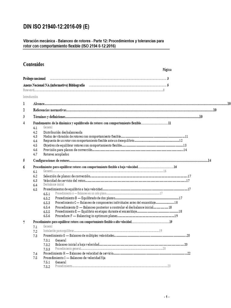 Din Iso 21940-12 2016-09 - 2558077 | PDF