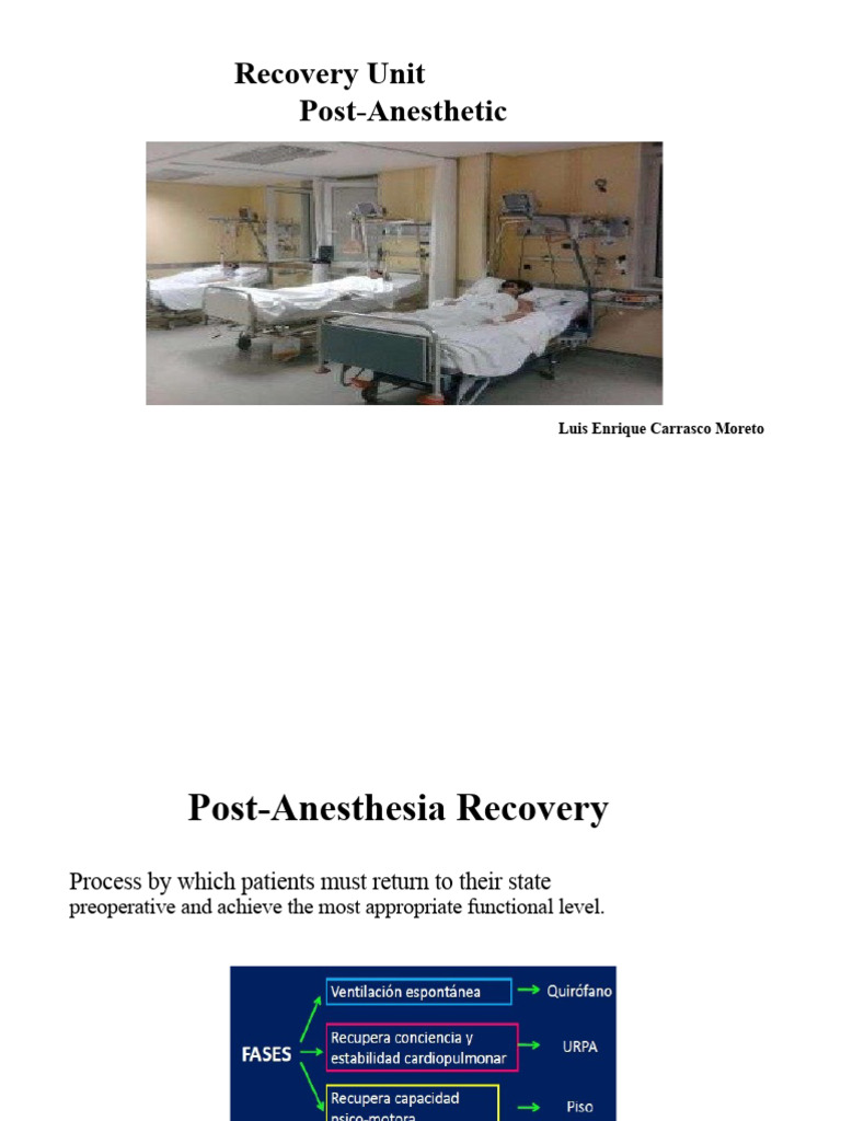 post-anesthesia recovery unit | PDF | Anesthesia | Patient