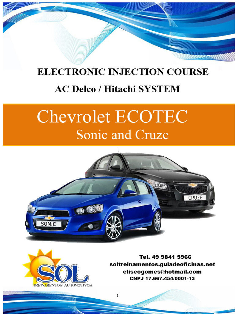 AC Delco Hitachi ECOTEC Injection Course | PDF | Throttle | Valve