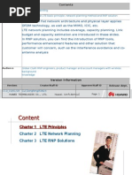 LTE Network Planning Huawei Technologies