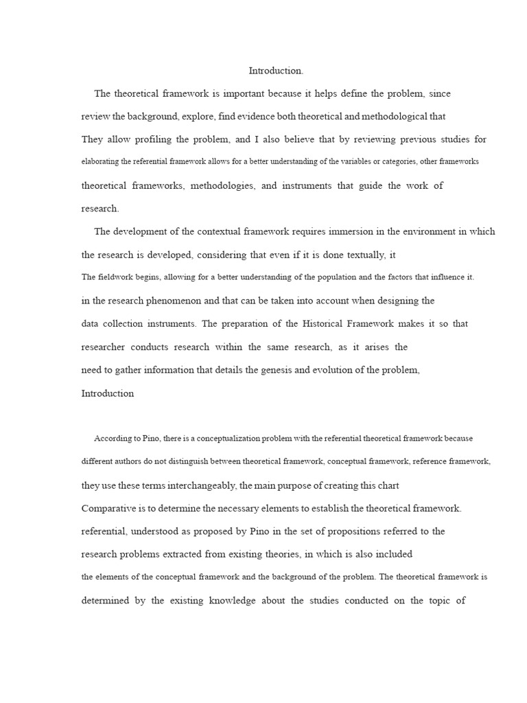 Understanding Theoretical Frameworks in Research | PDF | Theory ...