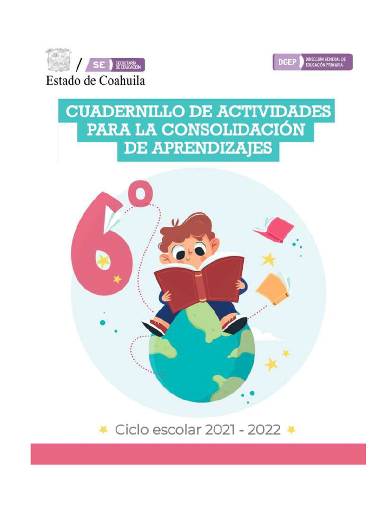 6° ACTIVITIES FOR THE CONSOLIDATION OF LEARNING | PDF | Map | Brain