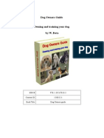 SBN #: 978-1-105-67810-3 Content ID: 12803221 Book Title: Dog Owners Guide