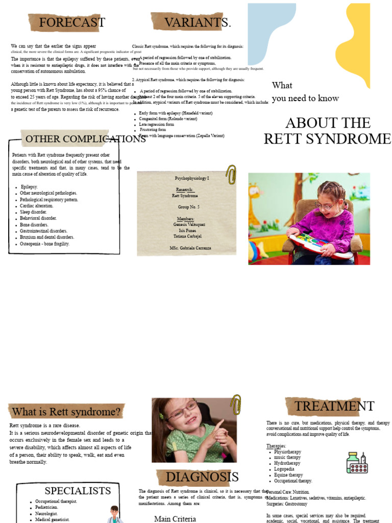 Understanding Rett Syndrome Variants | PDF | Syndrome | Neurology