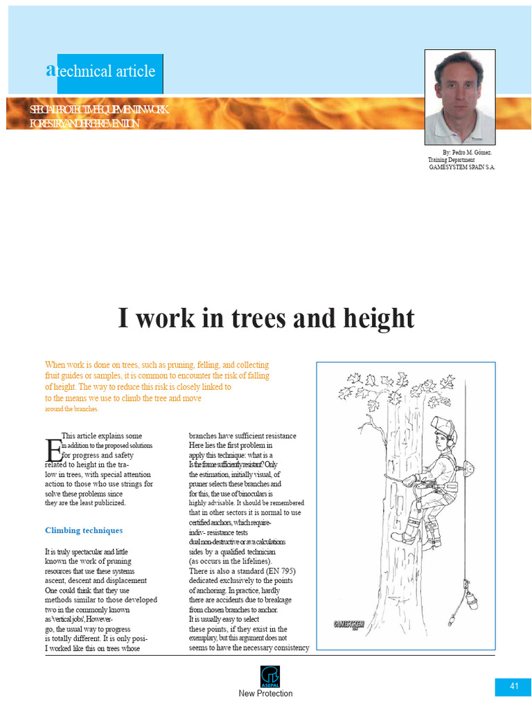 PPE for Forestry and Fire Safety | PDF | Pruning | Knot