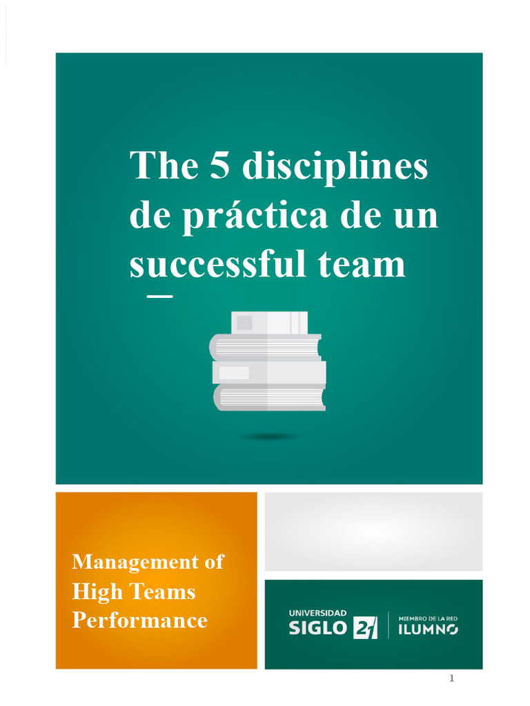 Five Disciplines for High-Performance Teams | PDF | Goal | Learning