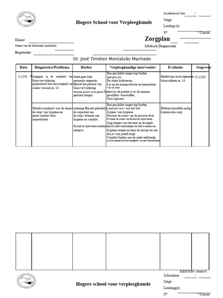 Zorgplan | PDF