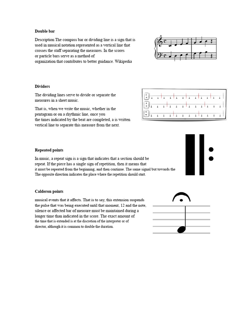 Understanding Musical Dividers and Time Signatures | PDF