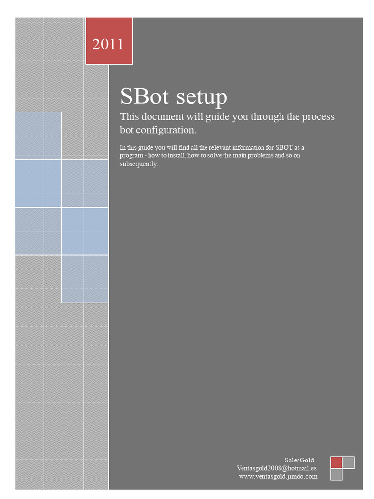 SBOT Configuration Guide for Silkroad | PDF | User (Computing) | Proxy ...