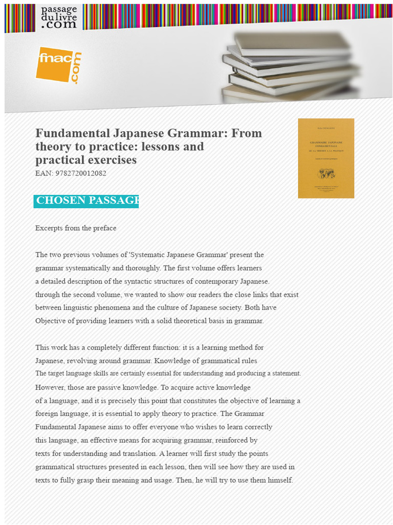 Essential Japanese Grammar Guide | PDF | Grammar | Syntax