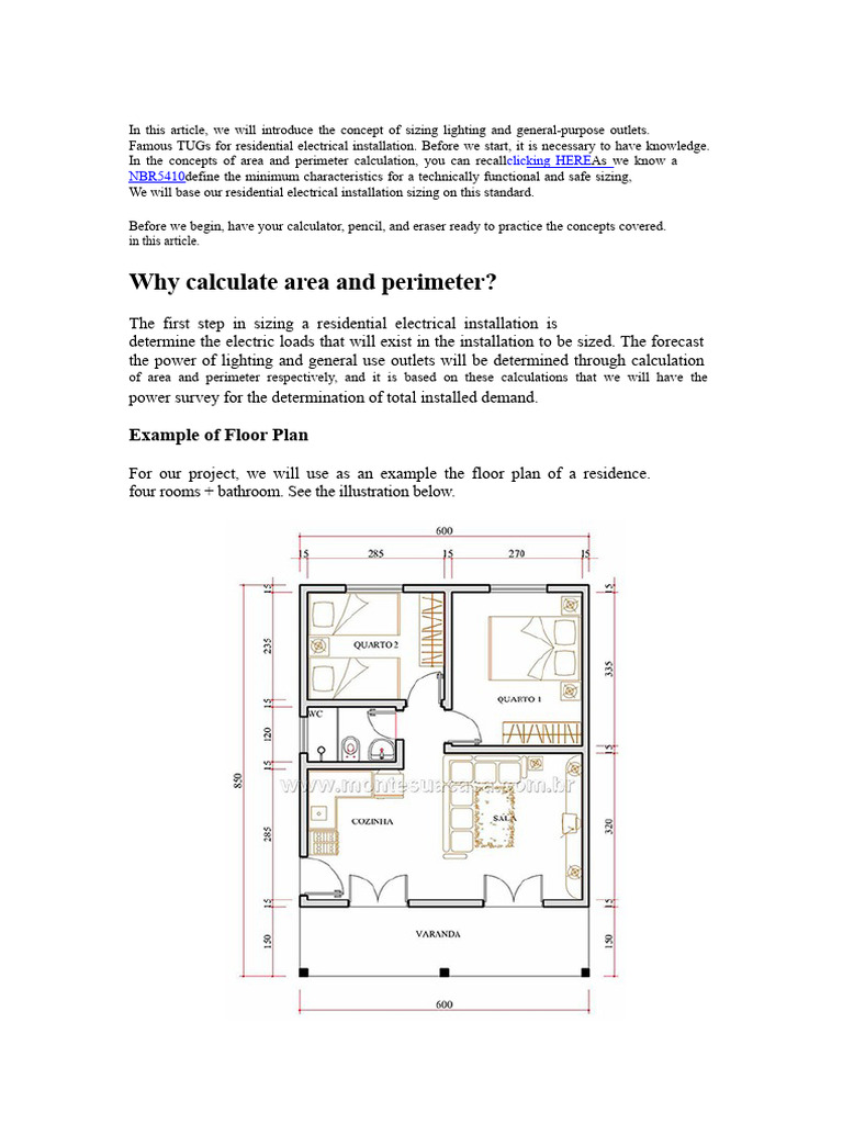 Sizing Residential Electrical Outlets | PDF | Ac Power Plugs And ...