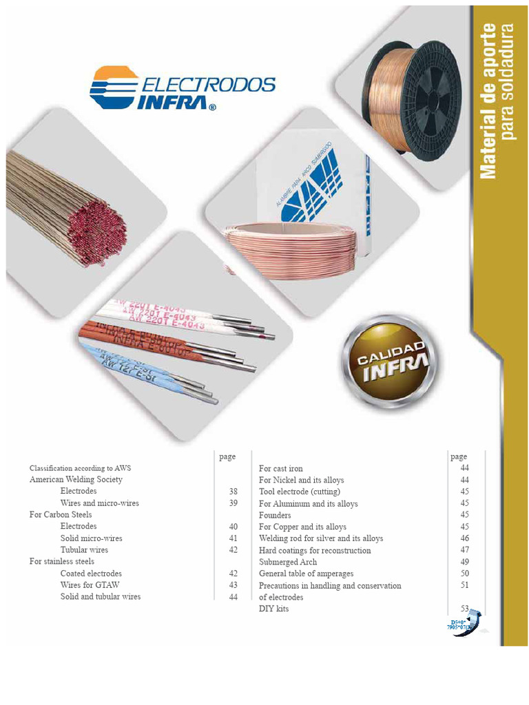 AWS Electrode Classification Guide | PDF | Stainless Steel | Welding