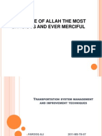 Transportation System Manage