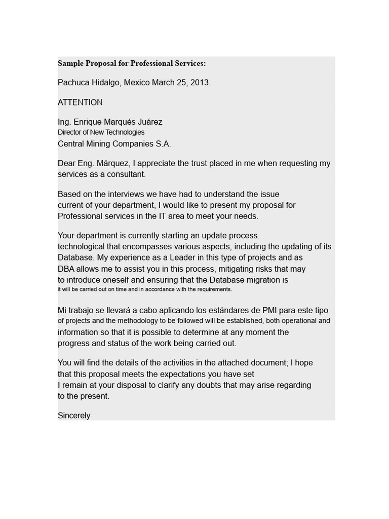 Professional Services Proposal Template | PDF | Taxes | Accounting