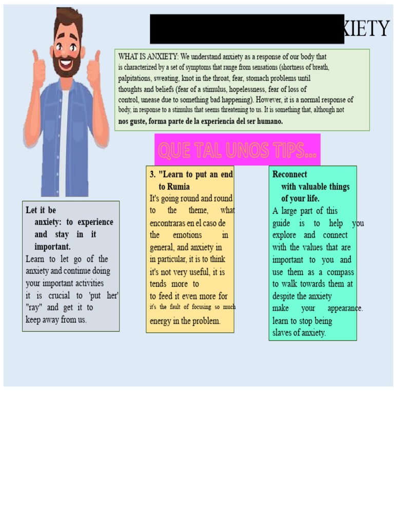 Effective Strategies for Managing Anxiety | PDF | Anxiety | Behavioural ...
