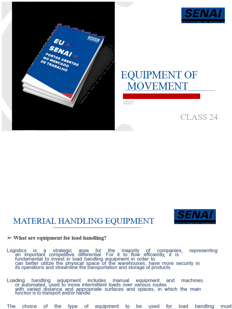 Essential Load Handling Equipment Guide | PDF | Forklift | Crane (Machine)