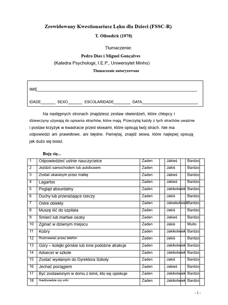 Test - FSSC-R | PDF
