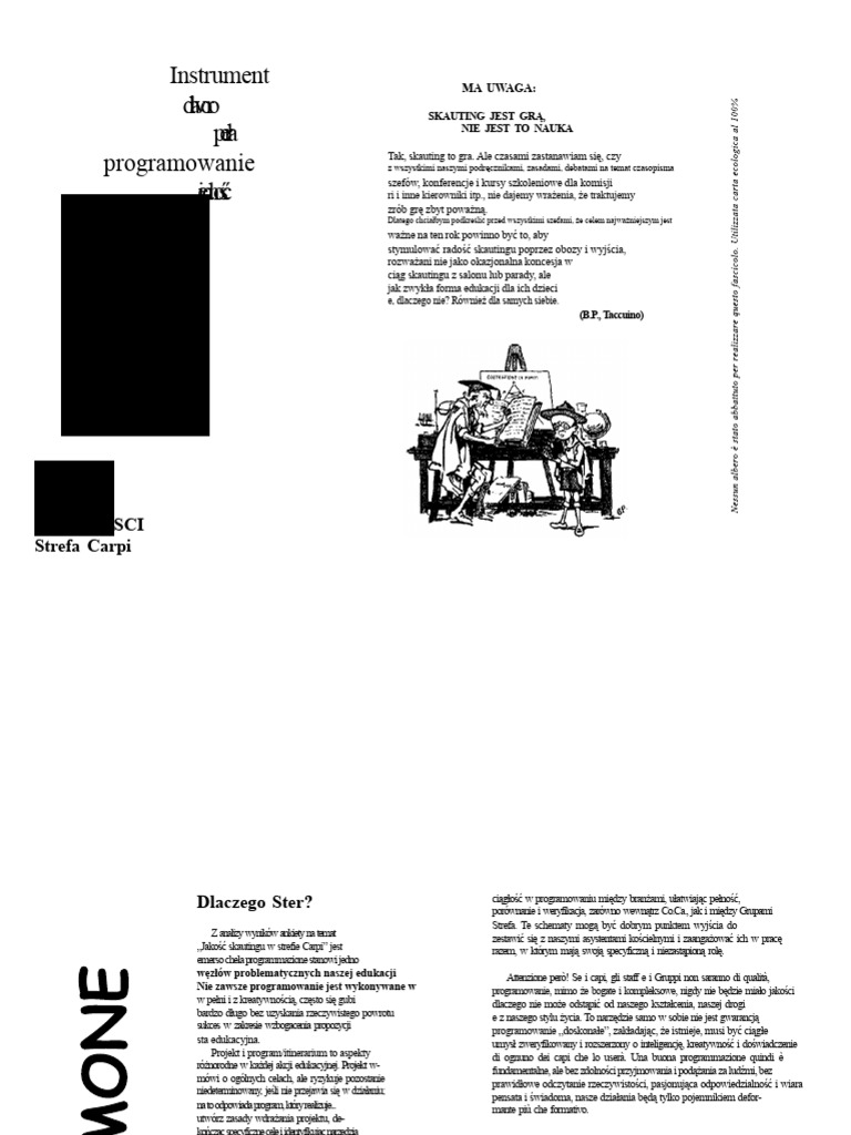 Il Timone Narzędzie Pracy Do Programowania Jednostek | PDF