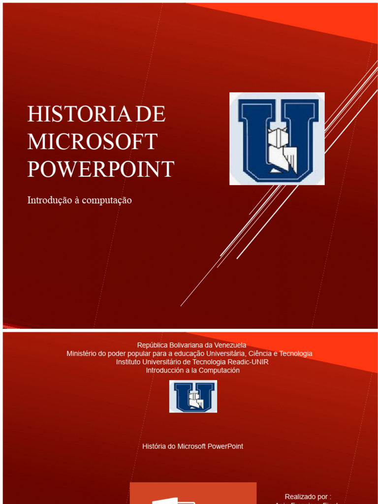 História do Microsoft PowerPoint | PDF | Microsoft | Programas