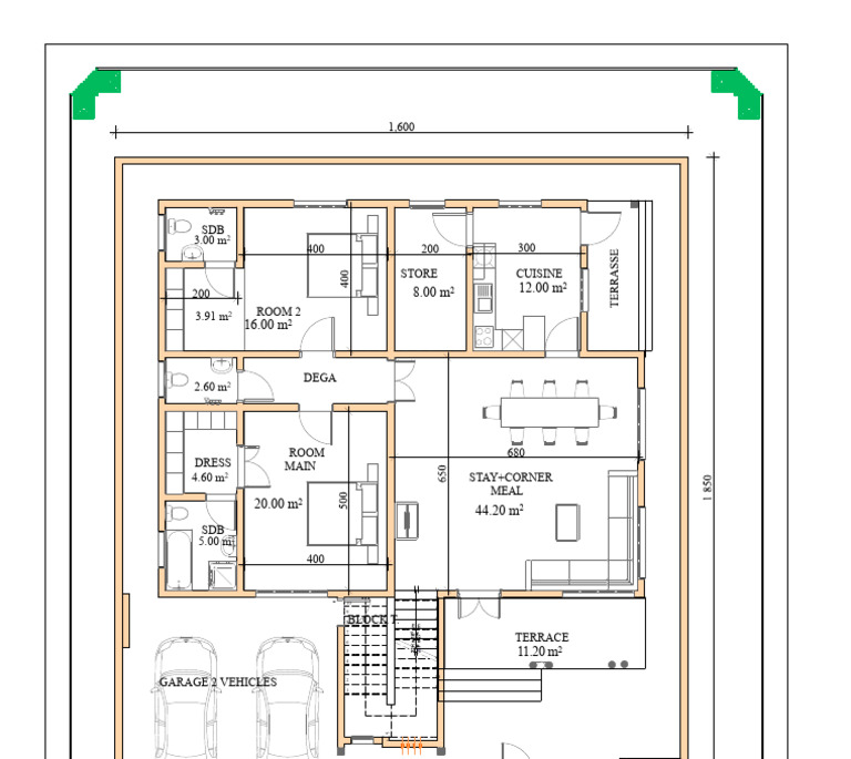 Floor Plan Ground Floor | PDF