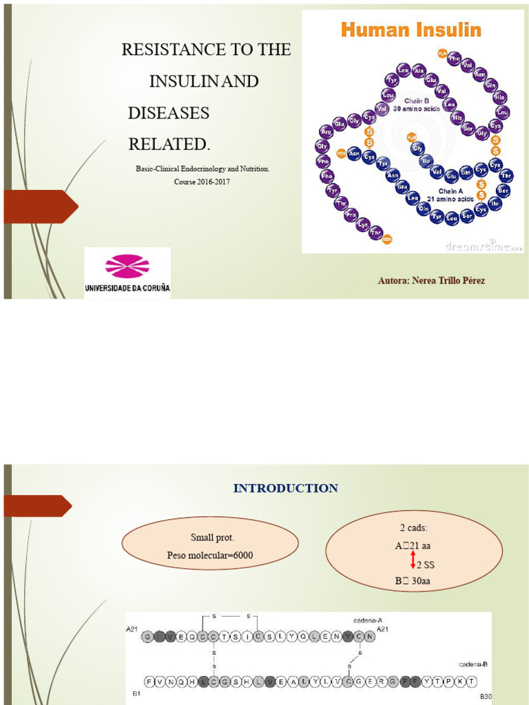 Insulin Resistance and Related Diseases | PDF | Insulin Resistance ...