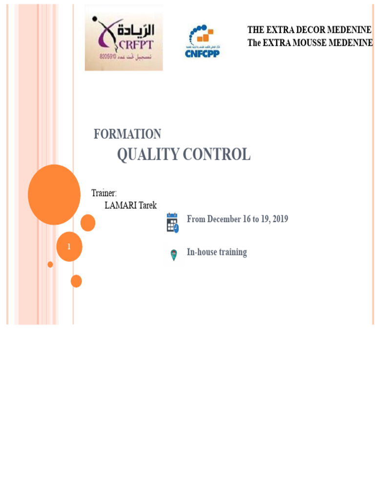 Textile Quality Control Training Guide | PDF | Specification (Technical ...