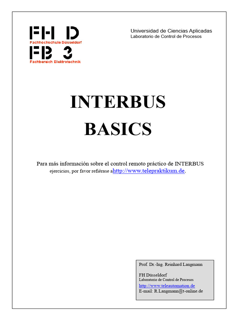 Guía Completa sobre INTERBUS | PDF | Hardware de la computadora ...