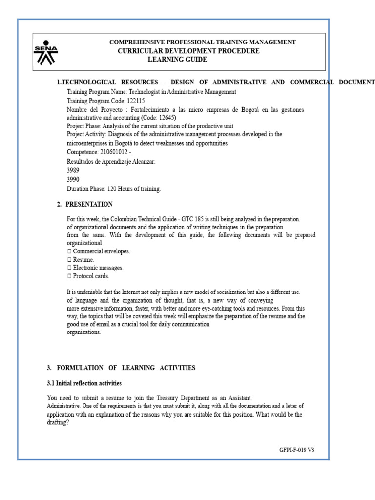 Training Guide for Administrative Management | PDF | Cursor (User ...