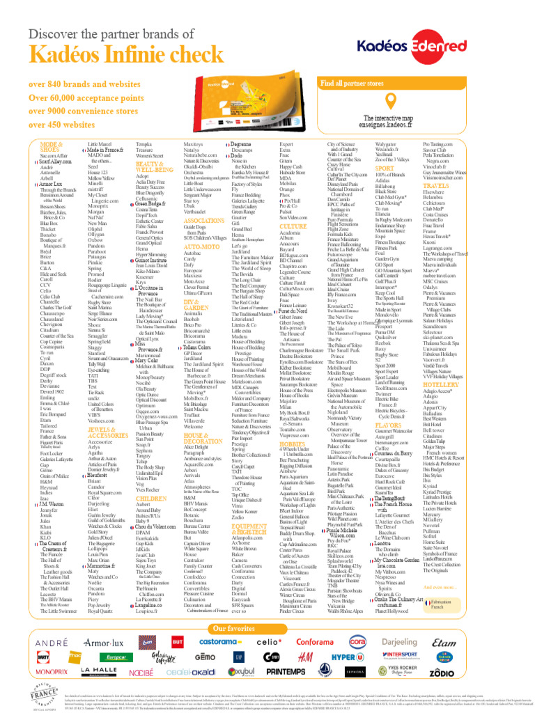 Kadéos Infinie Partner Brands Overview | PDF