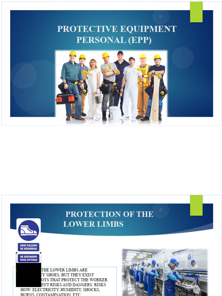 Protection of Lower Limbs | PDF