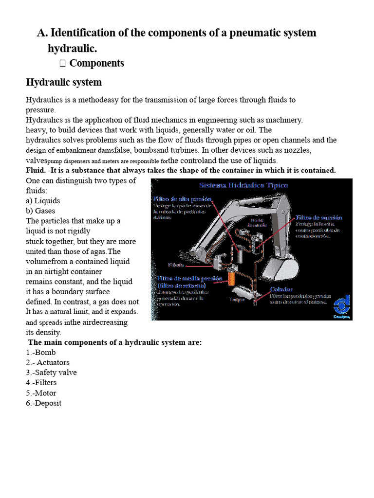 Hydraulic and Pneumatic System Components | PDF | Actuator | Pneumatics