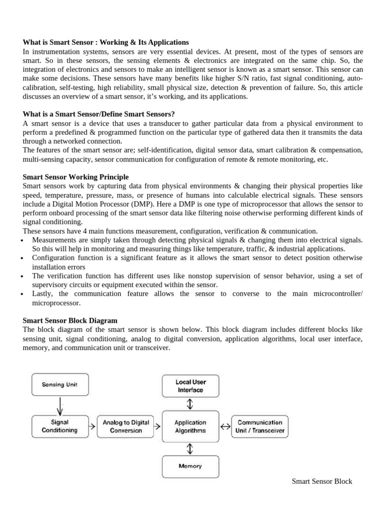 Unit 5 | PDF | Sensor | Infrared