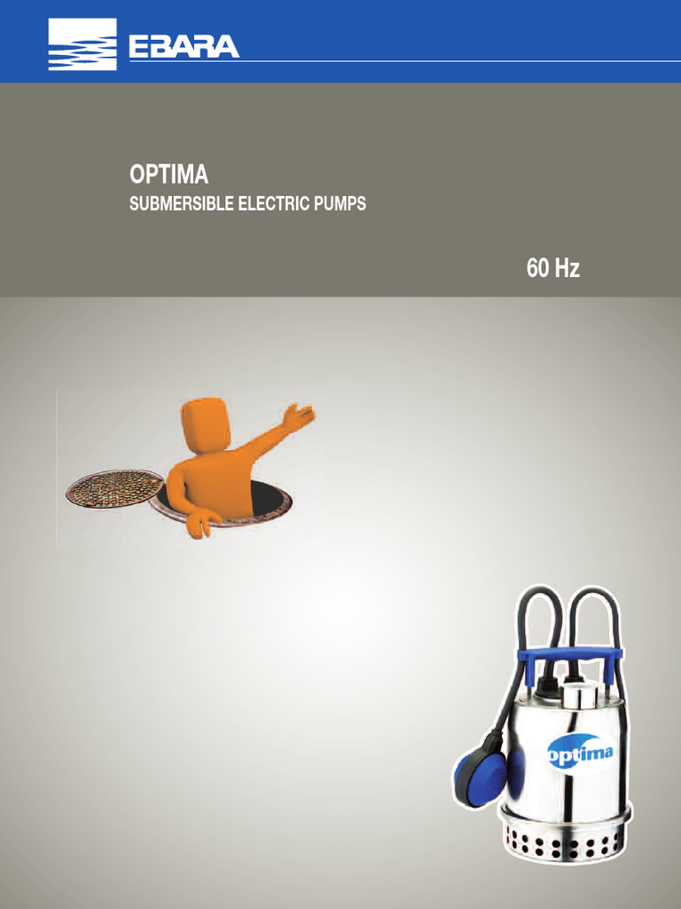 Catalogo OPTIMA 60Hz Ing 05_12 | PDF | Pump | Flow Measurement