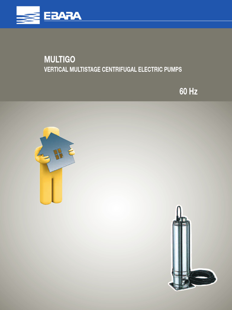 Multigo Vertical Centrifugal Pumps 60Hz | PDF | Pump | Electrical ...