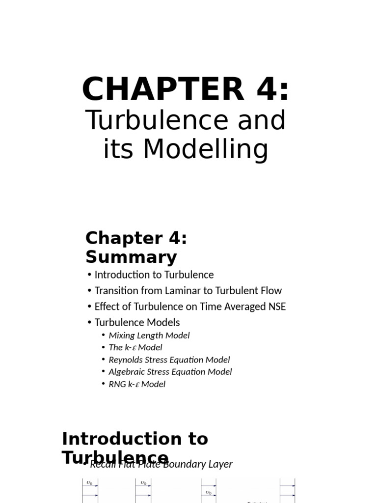 Chapter 4 - Turbulence Modelling_99533f8e687466e46d1e22bcbd6440f3 | PDF ...