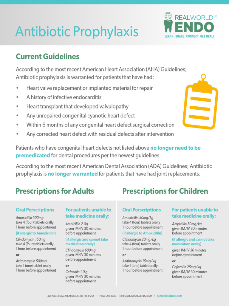 Antibiotic Prophylaxis Guidelines 2023 | PDF | Clinical Medicine | Medicine