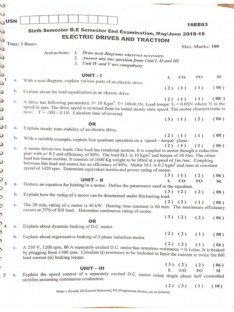 EDT Question Paper | PDF