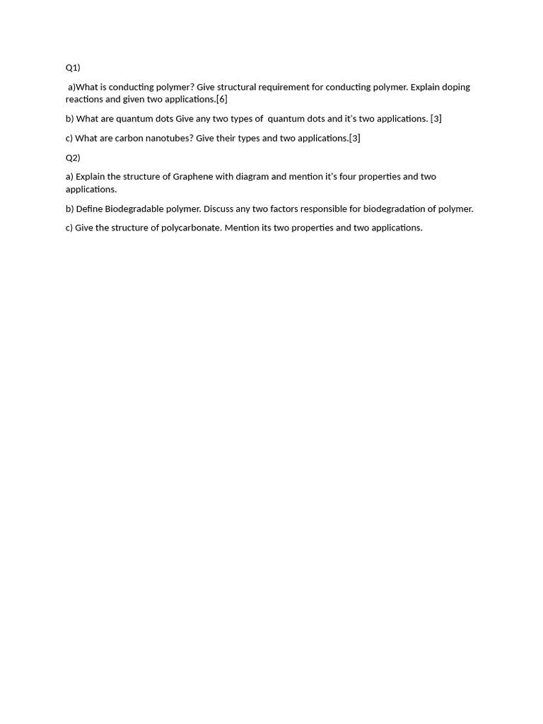 Chemistry Assignment - 3 | PDF