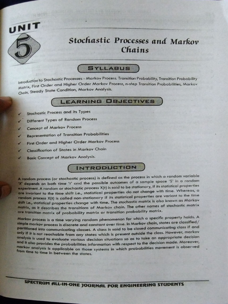 Unit 5 Stochastic | PDF