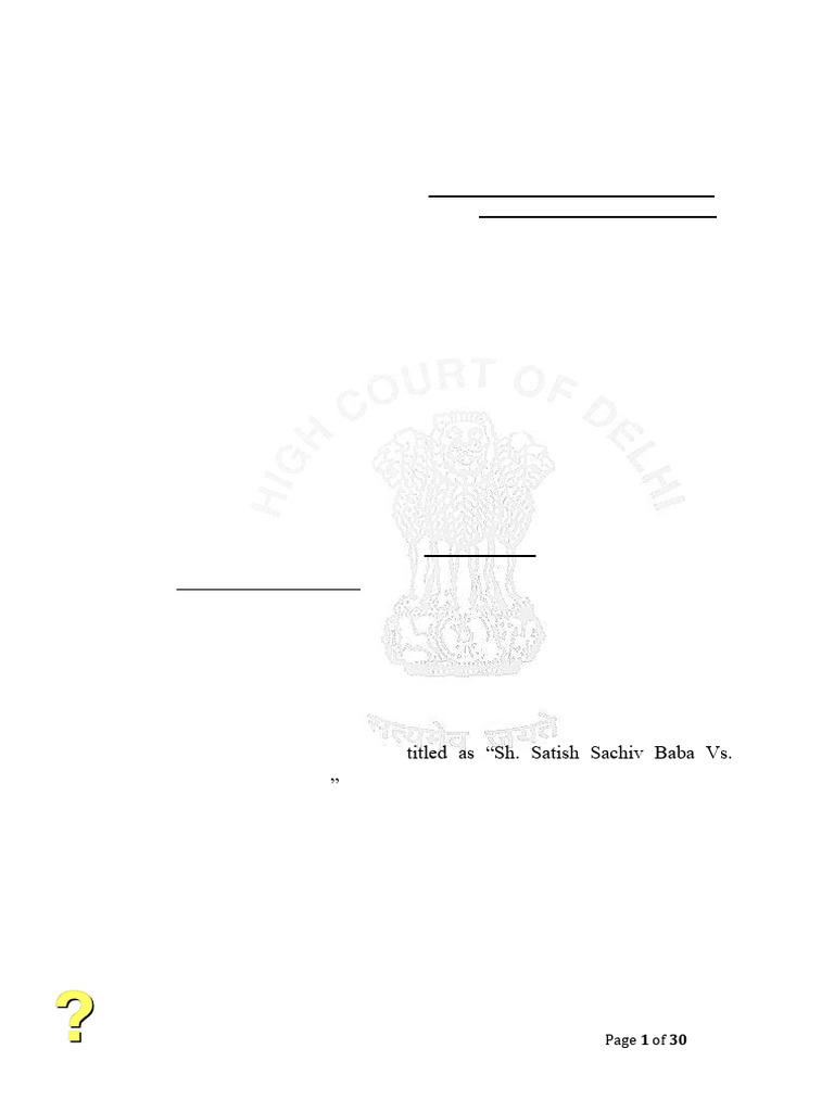 Delhi High Court Ruling on Termination Case | PDF | Acquittal | Crimes