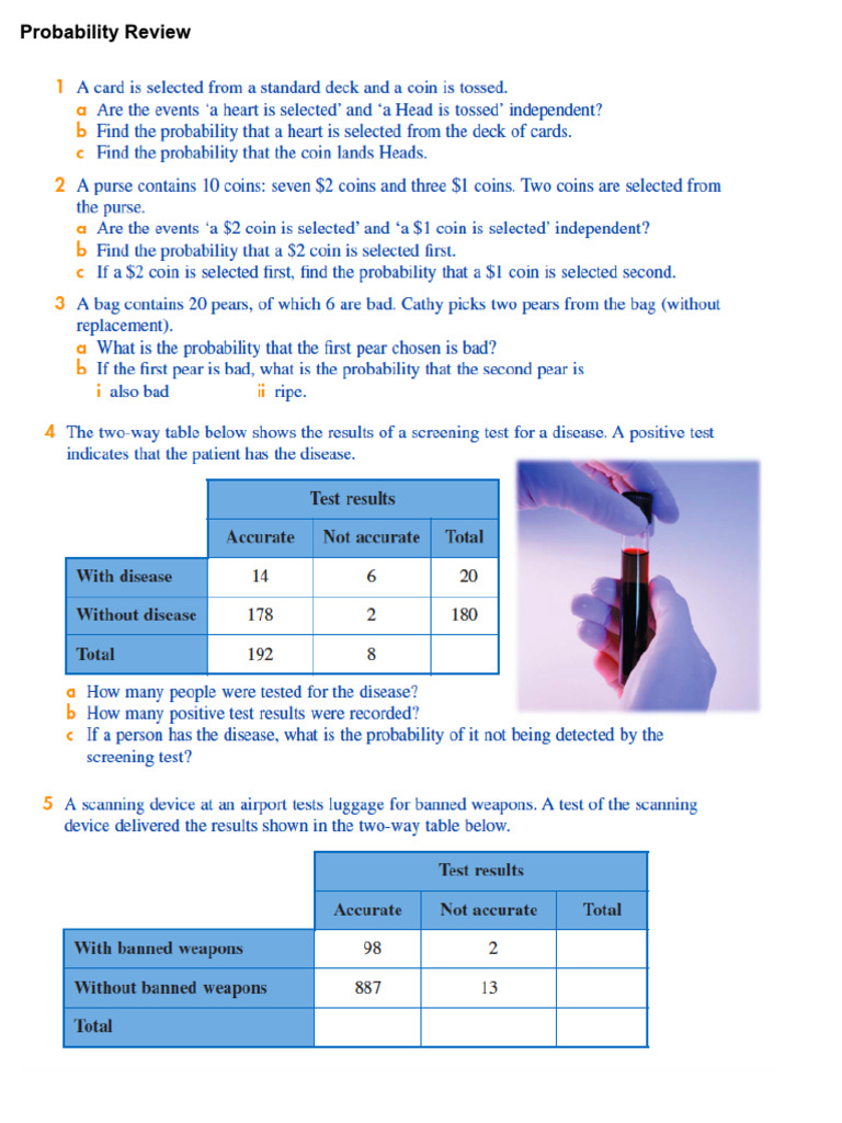 Probability Review | PDF