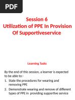PPE Guidelines: Usage and Disposal | PDF | Personal Protective ...