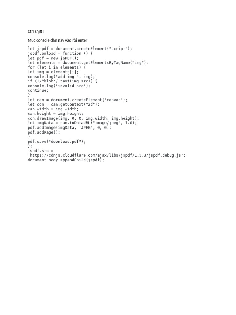Convert Images to PDF with jsPDF | PDF