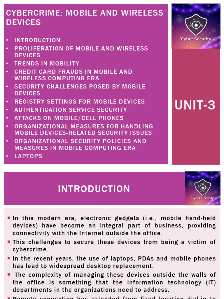 Unit-3 | PDF | Computer Security | Security