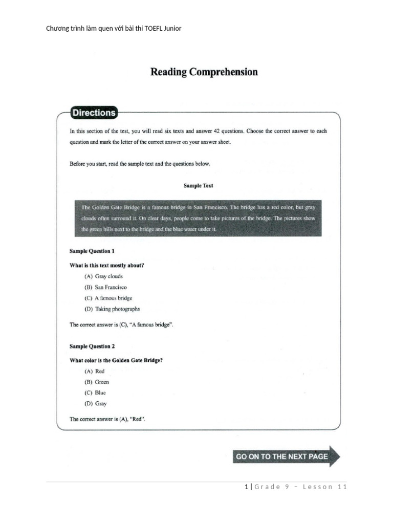 Handout Lesson 11 - Students | PDF
