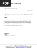 Solar Project Completion Report Format | PDF