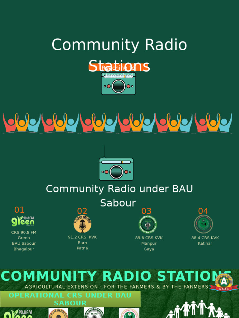 Community Radio Stations for Farmers | PDF | Telecommunications ...