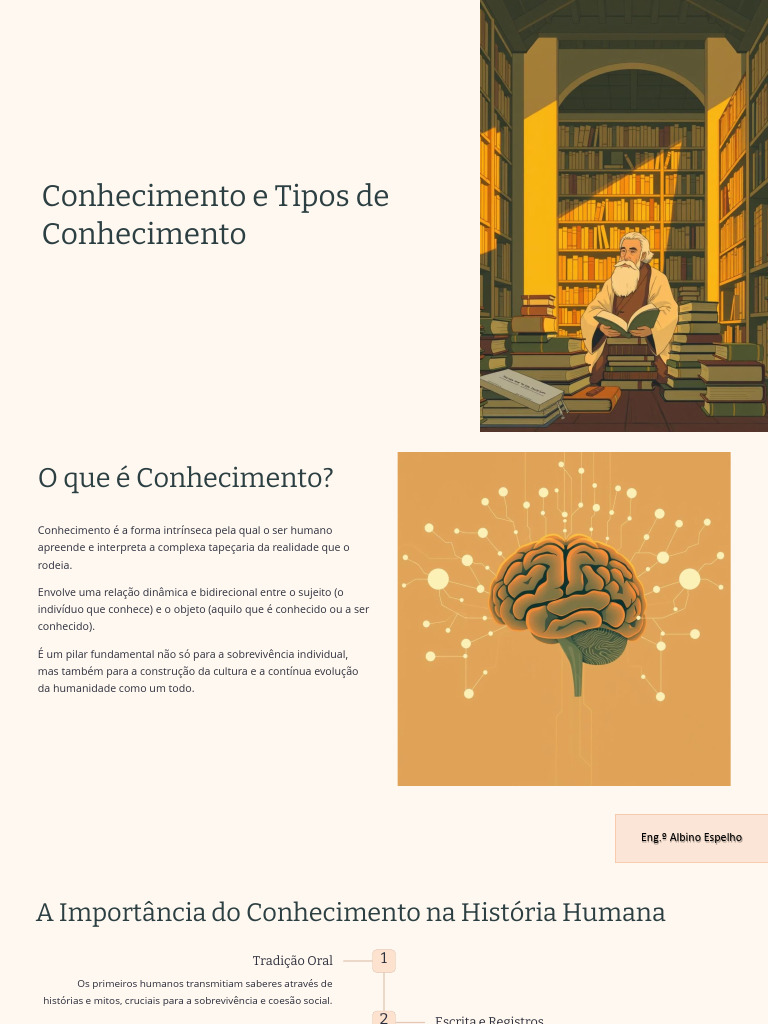 Tipos de Conhecimento e Sua Importância | PDF | Science | Conhecimento