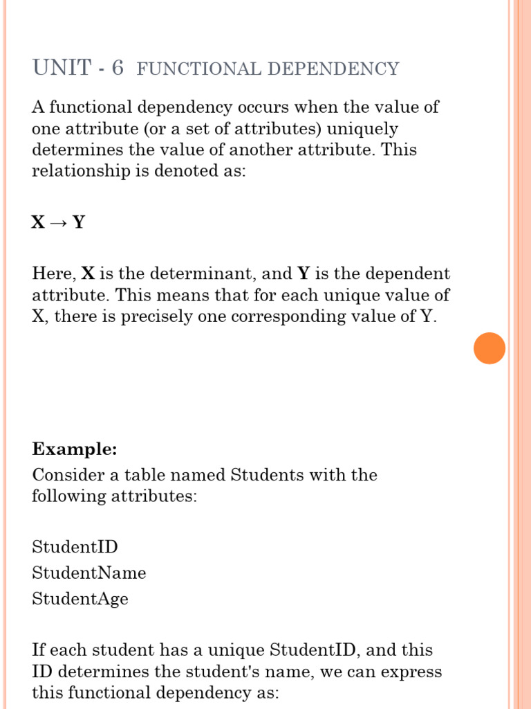 Understanding Functional Dependency and Normalization | PDF | Database ...
